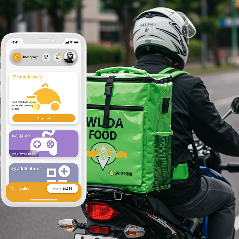 Στιγμιότυπο από ένα γεύμα σε ένα fast-food